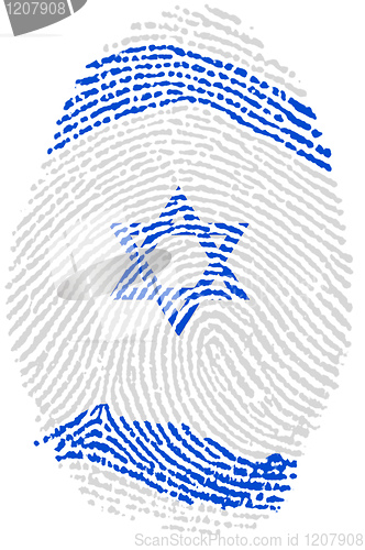 Image of Israel Fingerprint passport