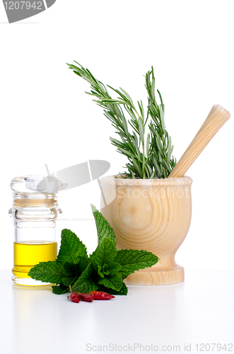 Image of Ingredients and spice for food cooking 