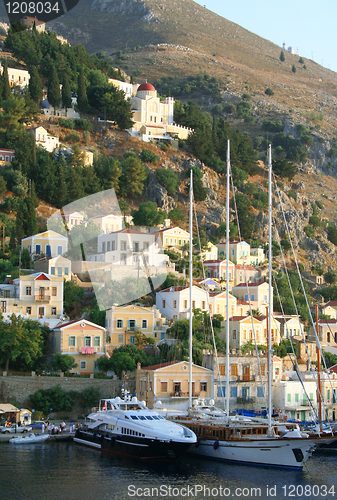 Image of Greece. Aegean sea. Island Symi (Simi). 