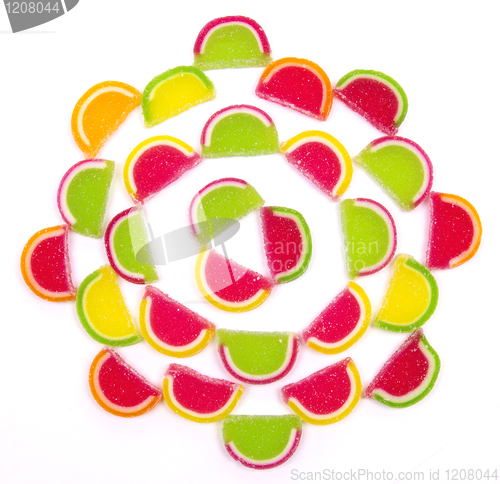 Image of Colorful different Jelly Candy 
