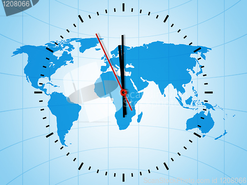 Image of world clock