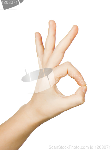 Image of okay sign