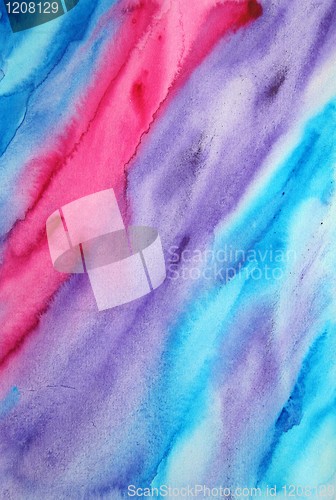 Image of Abstract watercolor background on paper texture