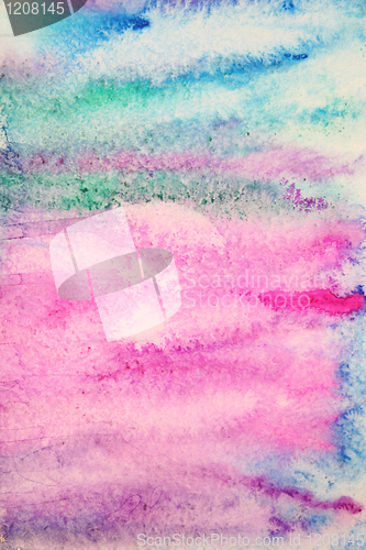 Image of Abstract watercolor background 