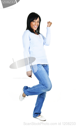 Image of Happy young woman