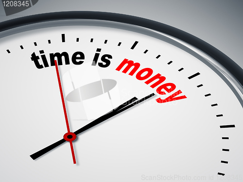 Image of time is money