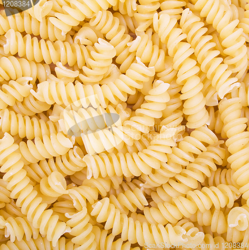 Image of Pasta on the wooden background