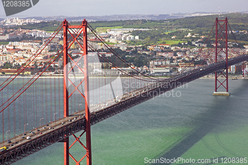 Image of Portugal. Lisbon. The 25th of April Bridge 