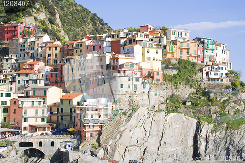 Image of Italy. Cinque Terre. Manarola village 