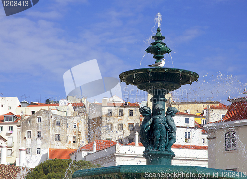 Image of Portugal. Lisbon. The fountain 