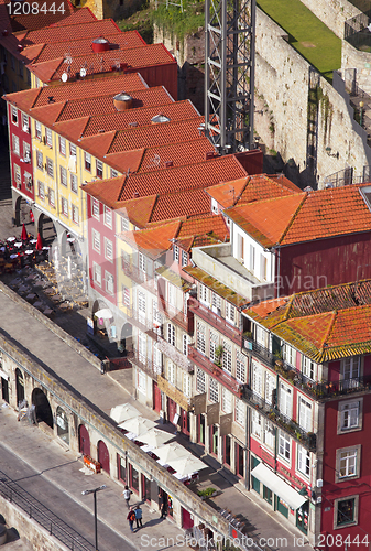 Image of Portugal. Porto city. Old historical part of Porto 