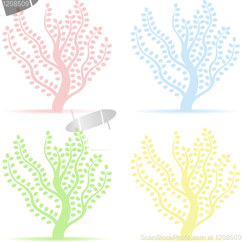 Image of Art trees collection