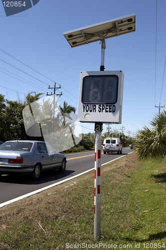 Image of speed radar detector