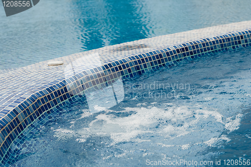 Image of Pool and jacuzzi