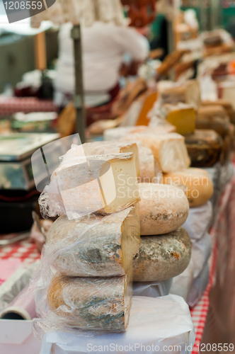 Image of Cheese on the market