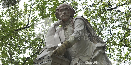 Image of Shakespeare statue