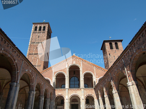 Image of Sant Ambrogio church, Milan