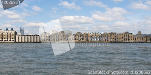 Image of London docks