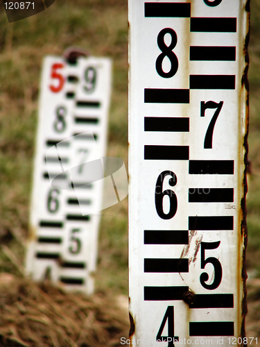 Image of water level measures