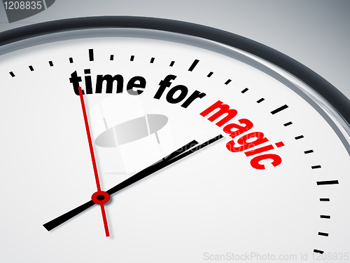 Image of time for magic