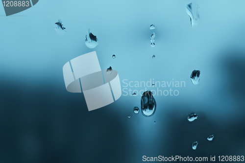 Image of natural water drop