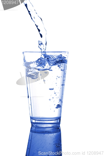 Image of tumbler of fresh water