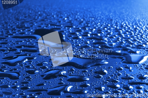 Image of water drop background
