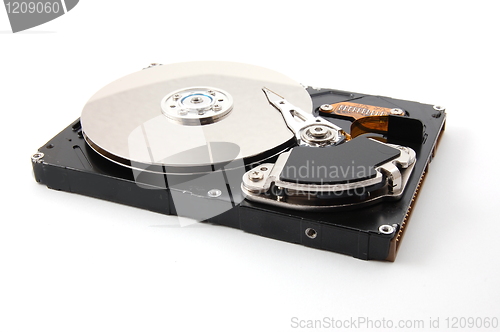 Image of computer hard disk drive