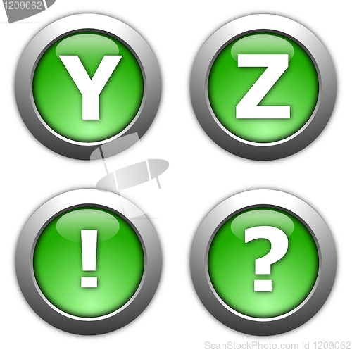 Image of internet button alphabet 