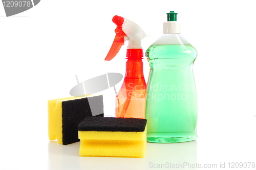 Image of hygiene cleaners for household