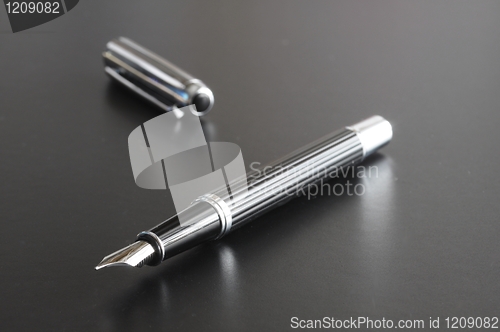 Image of black business pen