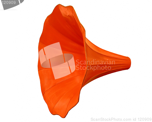 Image of Gramophone funnel-clipping path