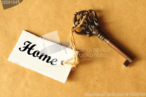 Image of key to your home