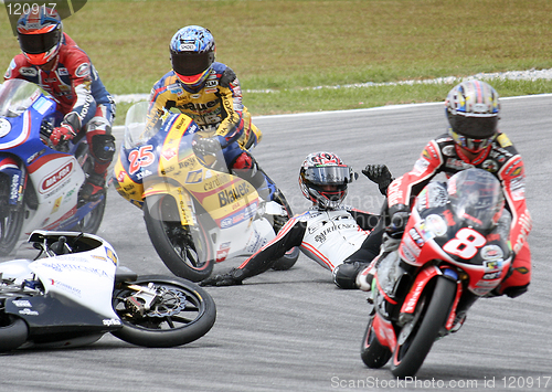 Image of 2005 MotoGP Race @ Sepang, Malaysia.