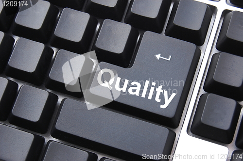 Image of quality key