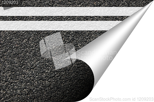 Image of asphalt texture with copyspace