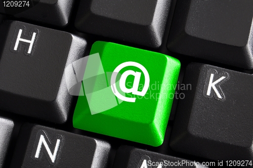 Image of email button