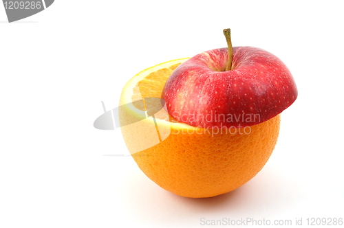 Image of Apple on white background