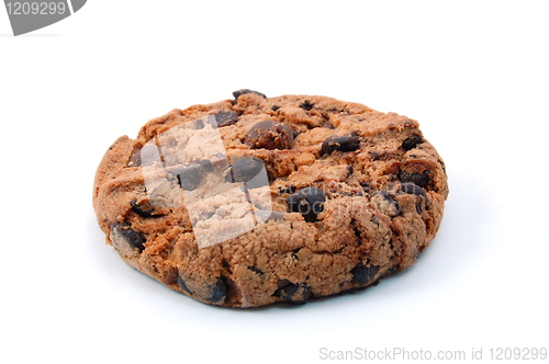 Image of cookie isolated on white background