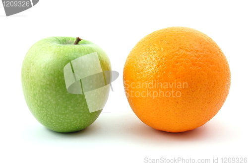 Image of Apple and orange