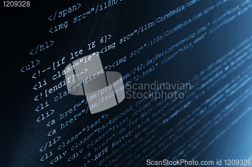 Image of computer code