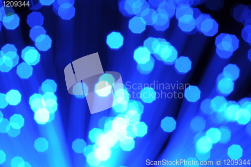 Image of abstract bokeh lights background