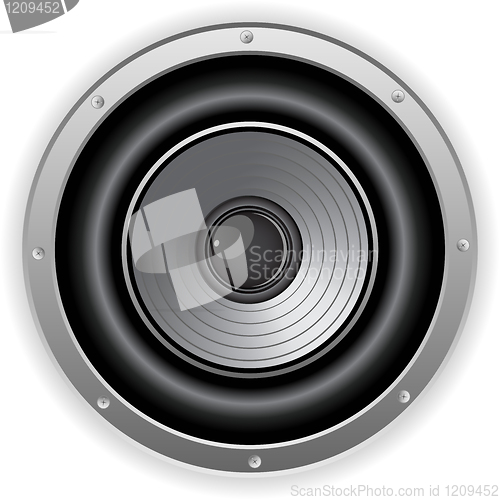 Image of Round Isolated Sound Speaker