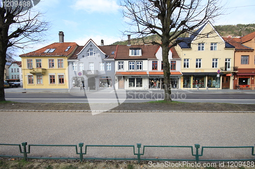 Image of Street in the city of Bergen, Norway