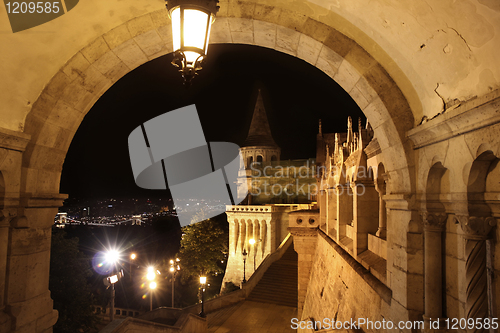 Image of Fisherman's bastion in Budapest, Hungary