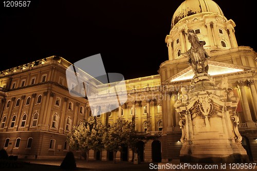 Image of Buda Castle in Budapest, Hungary