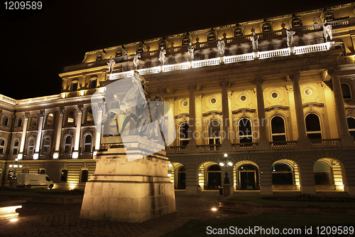 Image of Buda Castle in Budapest, Hungary