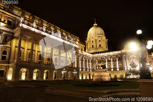 Image of Buda Castle in Budapest, Hungary