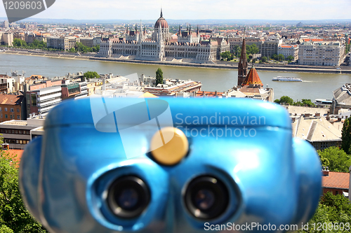 Image of The parliament building in Budapest, Hungary