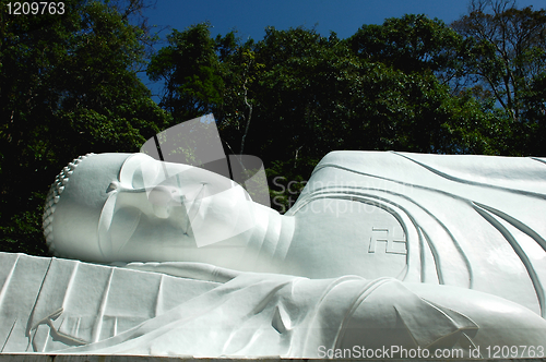 Image of Lying Buddha sculpture